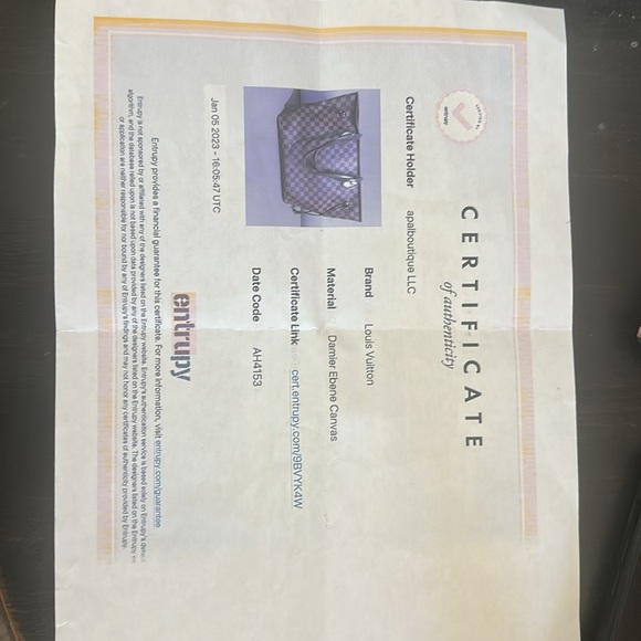 Authentic LV Damier Ebene Neverfull MM - Picture 8 of 8